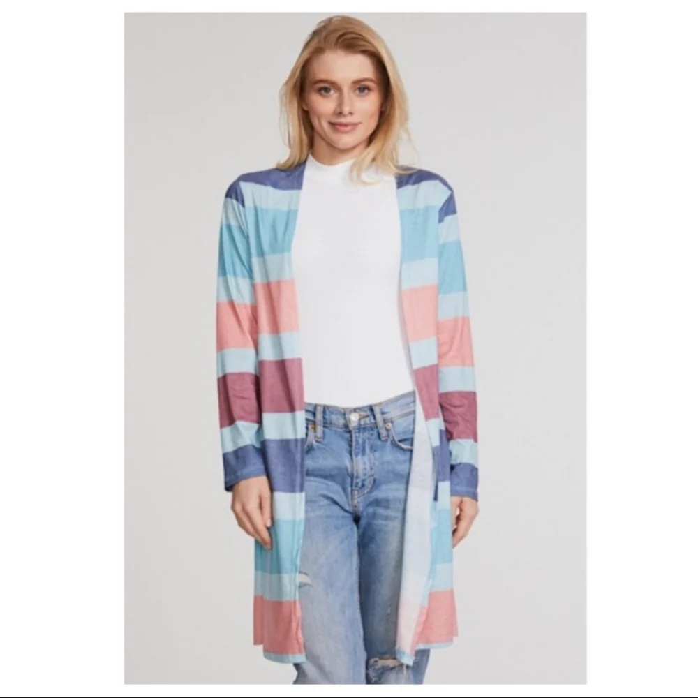 *MULTI-COLOR CARDIGAN- - Picture 4 of 9
